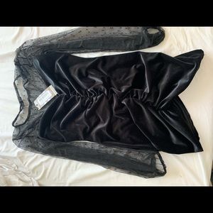 Boohoo scrunch dress